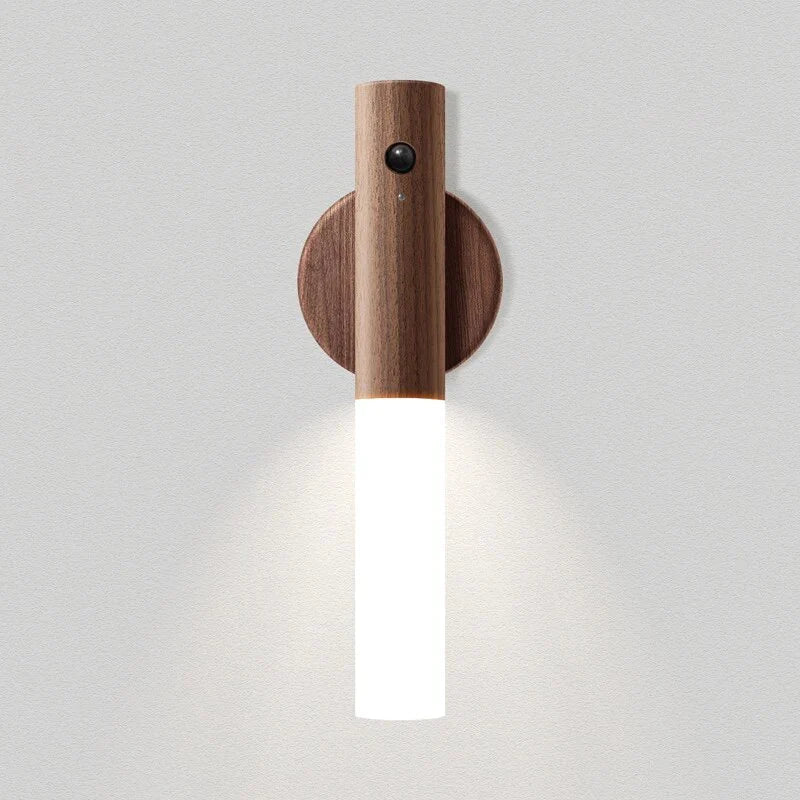 LUXE AURA™ Wooden Sensor Light